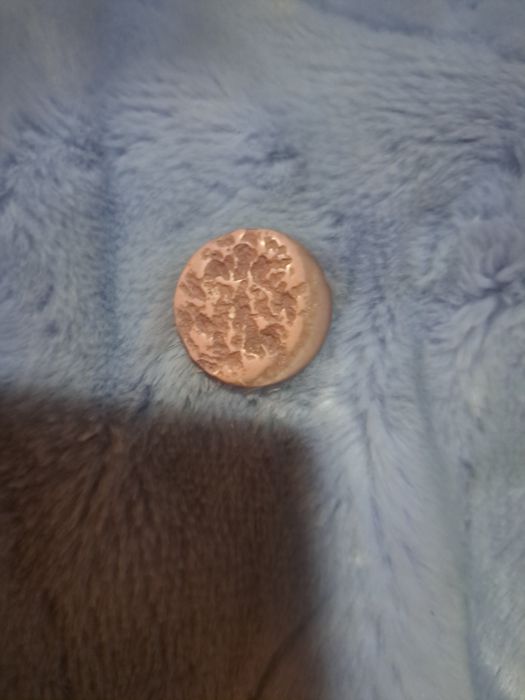 Късо палто в светло синьо