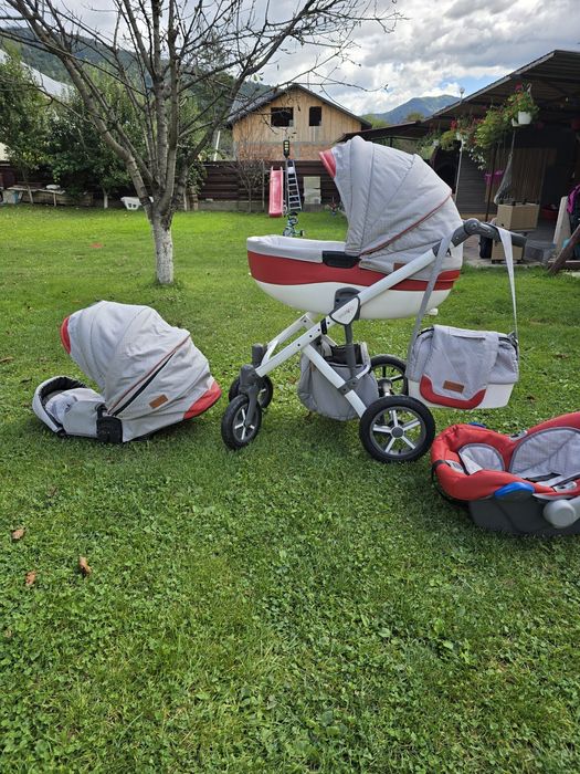Caruț pentru copil Krausman 3in1 sport