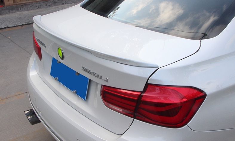 Лип спойлер багажник BMW F30 3 сериа lip spoiler M бмв ф30 p style крило за багажник тунинг spoiler добавка лип сплитер лайсна нож