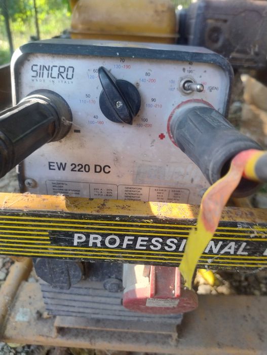 Generator profesional cu sudura și 220/380volti