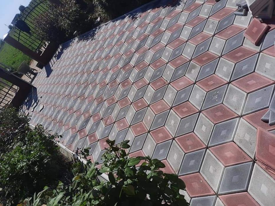 Fabrica de pavaje si pavele - model Romb 3D Pastelat