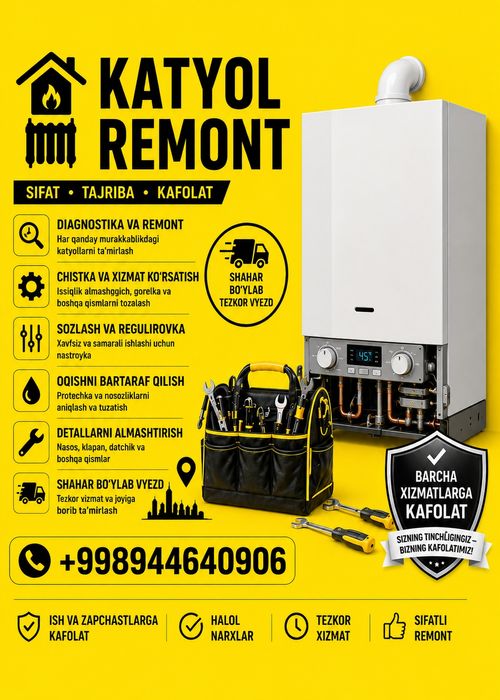 Katyol Servis Remont Usta Baymak