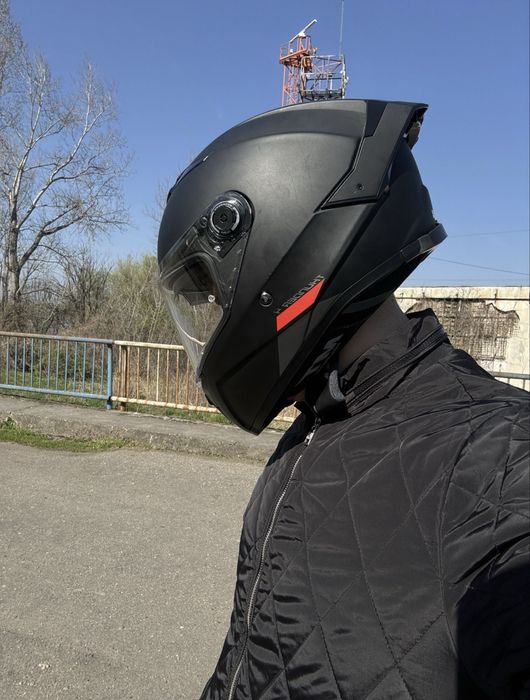 Cască MT Thunder 4 Negru Mat (Ochelari de soare integrați)