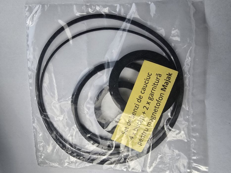 Doua seturi curele magnetofon Kashtan, Majak, Tesla
