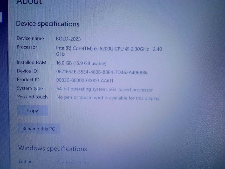 Vind Laptop ASUS Notebook X756U- Intel i5-6200U-Display 17