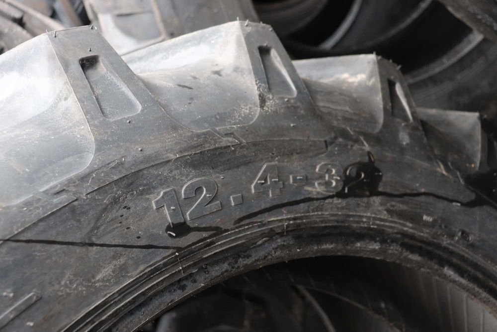 Anvelope noi OZKA 12.4-32 8 pliuri cauciucuri tractor spate