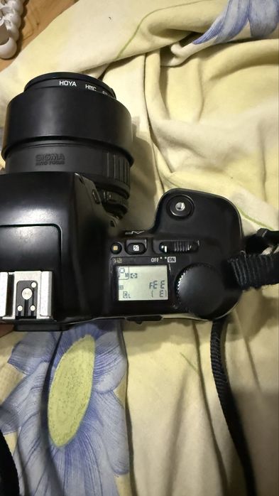 Kit foto Nikon F-601 AF + Sigma + Tamron 200-400mm + Blitz + Geantă