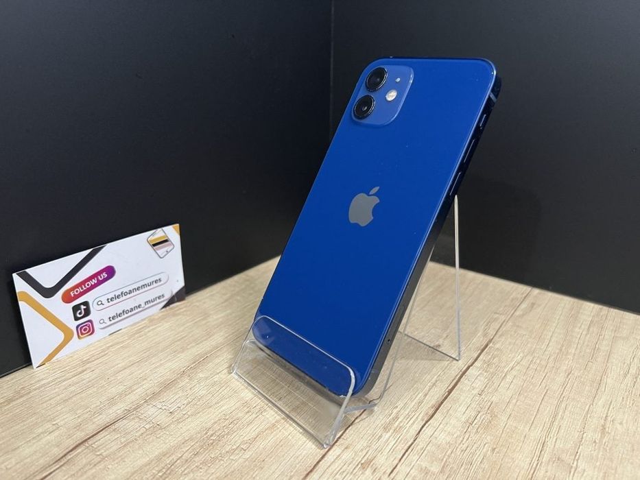 iPhone 12 64Gb Blue Second-Hand Satisfăcător 3 ani garanție, Telefoane