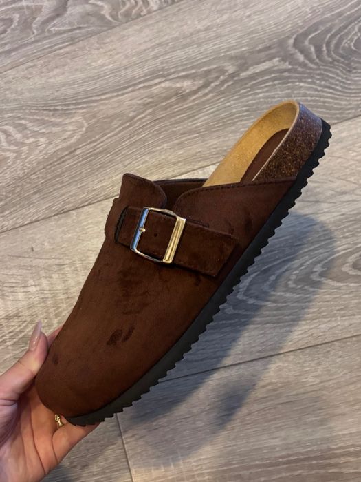 Чехли кафяви clogs