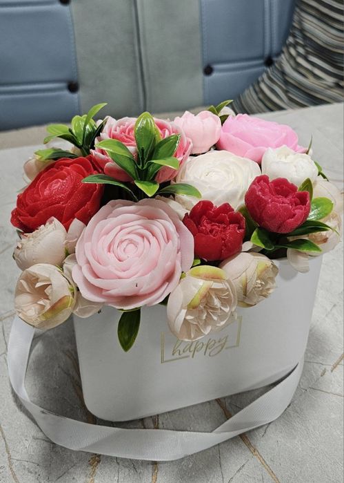 Авторские мыльные букеты – нежность, которая не увянет! 

Хотите