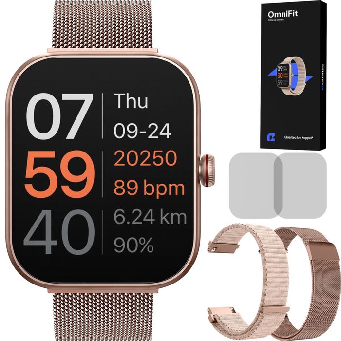Vand ceas smart QUALTEC OmniFit