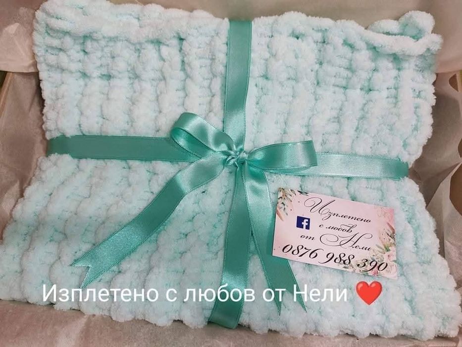 Бебешка пелена летен модел Ализе Пуфи