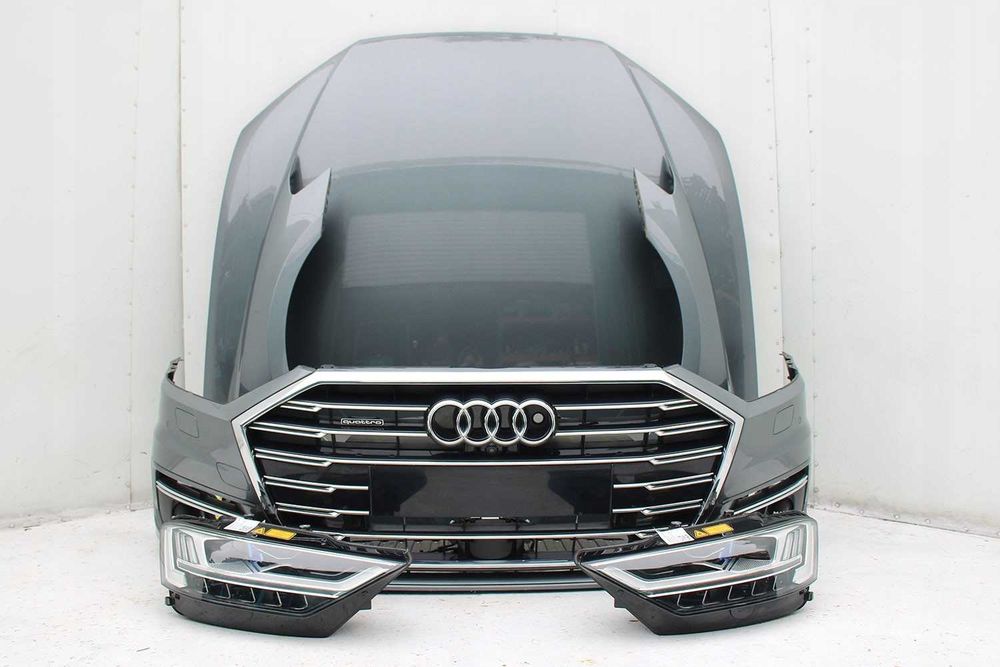 Audi A8 4N D5 capota aripa bara far trager radiator fata completa