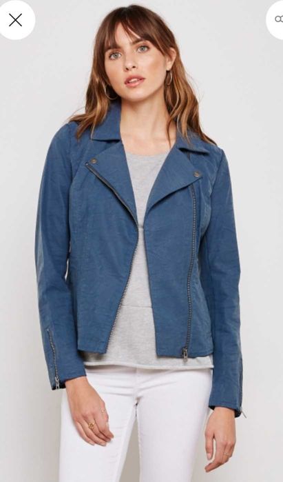 Черно палто Only, размер S