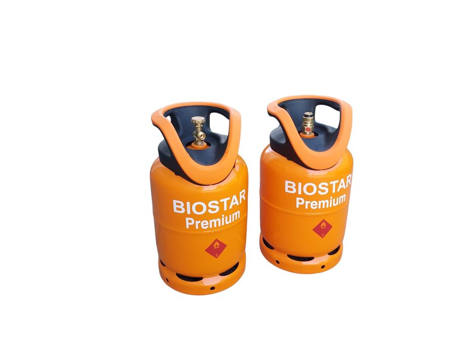 Газова бутилка с ъглов кран