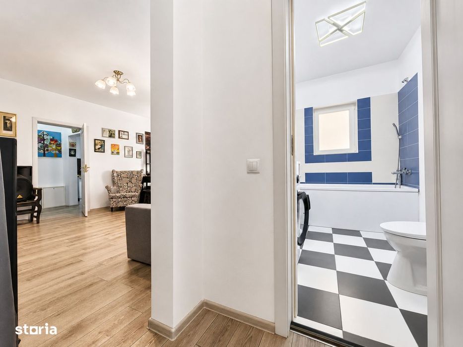 0% Comision | 2 Camere cu farmec 70MP | Renovat 2023, tavane inalte, F