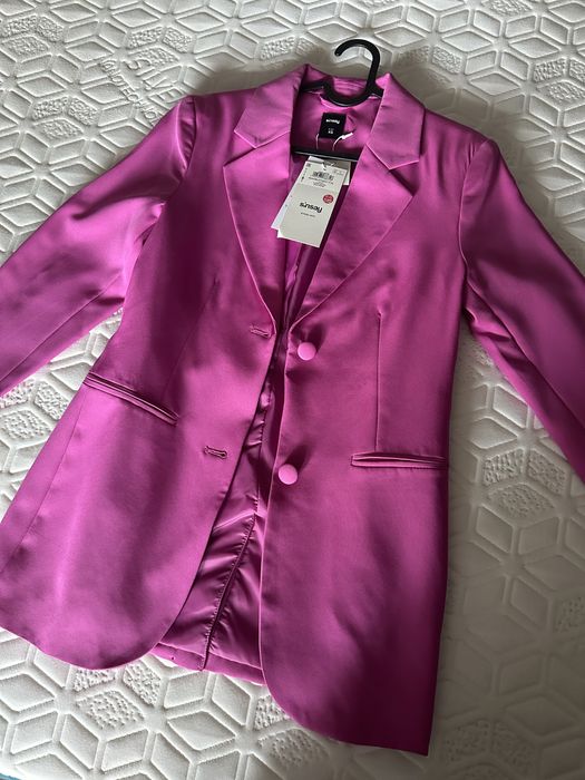Sacou nou cu eticheta Sinsay roz