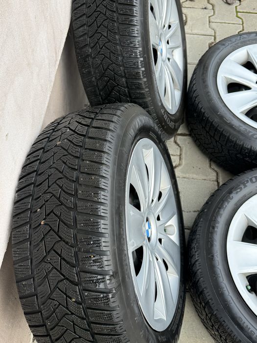 Vând set roți pe 16 iarnă BMW E46