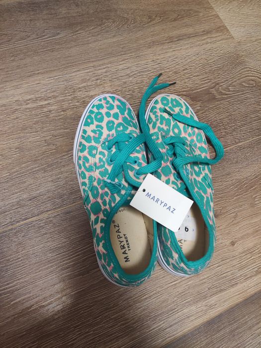 Vand tenisi verzi animal print