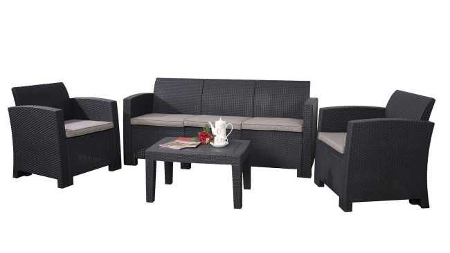 Мебель садовая полиротанг