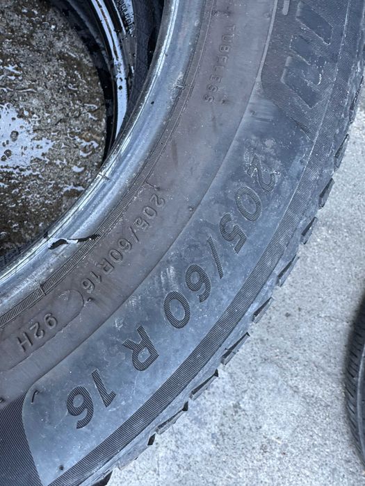 Anvelope Michelin 205/60 R16 IARNA M+S