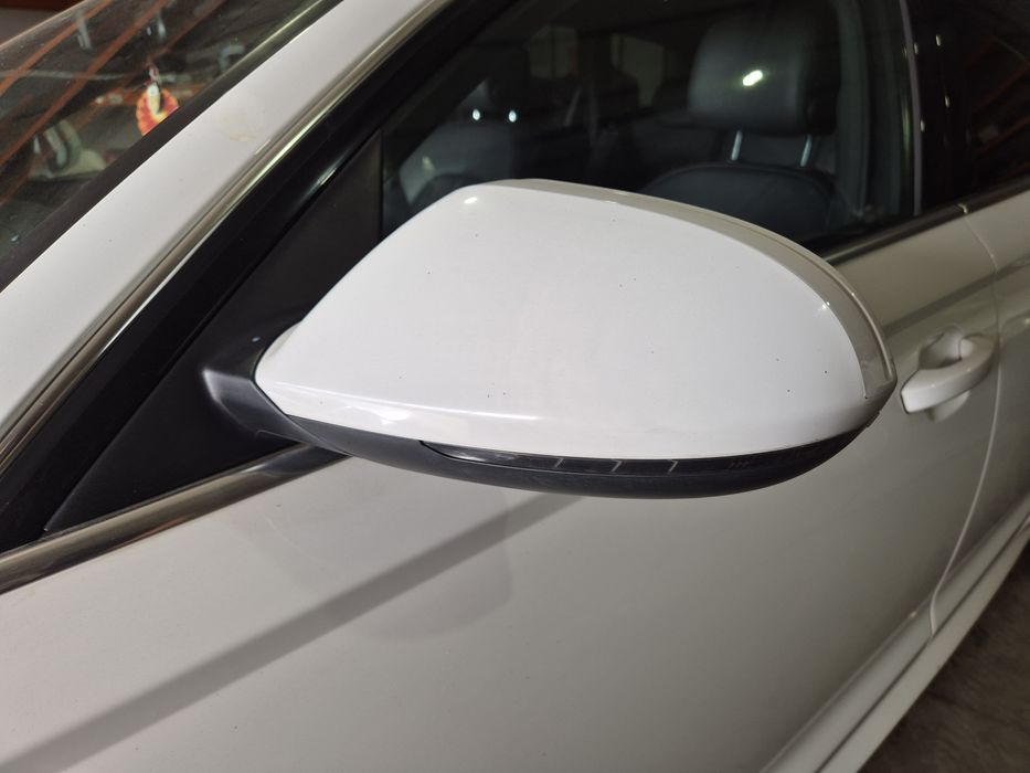 Oglinda stanga exterioara a6 C7 4G facelift an 2017 culoare alb compatibila pt modele compatibila pt modele 2011-2018
