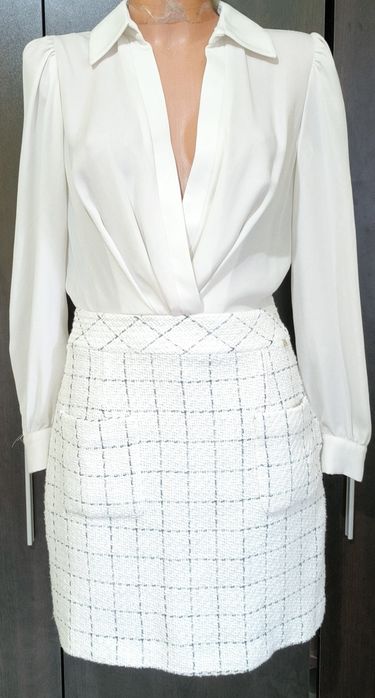 Рокля в бяло  букле KOCCA