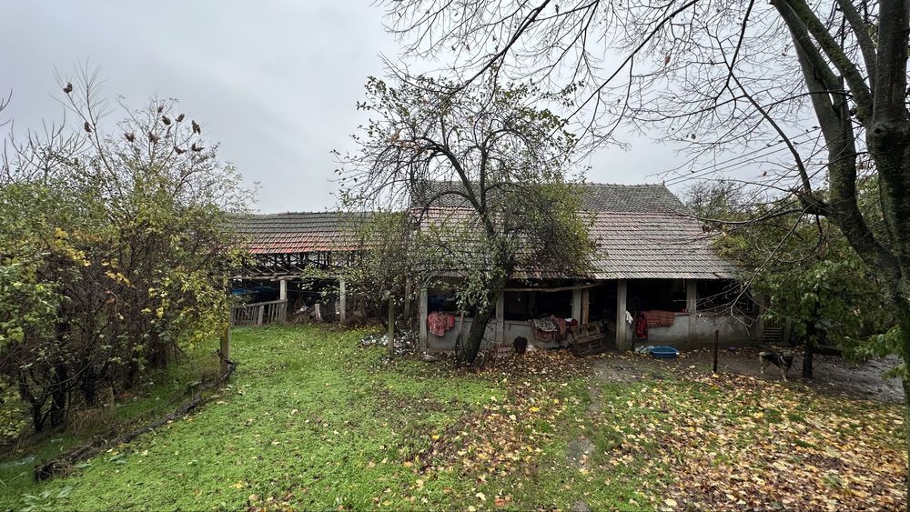 Casa boierească cu 3 camere, teren 1500mp + gradina 500mp