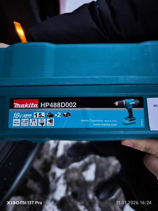 Bormașină acumulator Makita