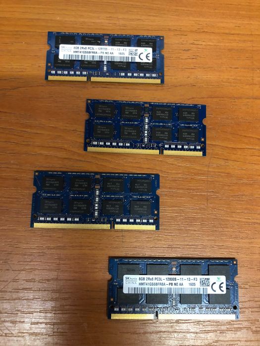 Memorie laptop DDR3 sodimm Hynix 8 Gb PC3L, HMT41GS6AFR8A-PB