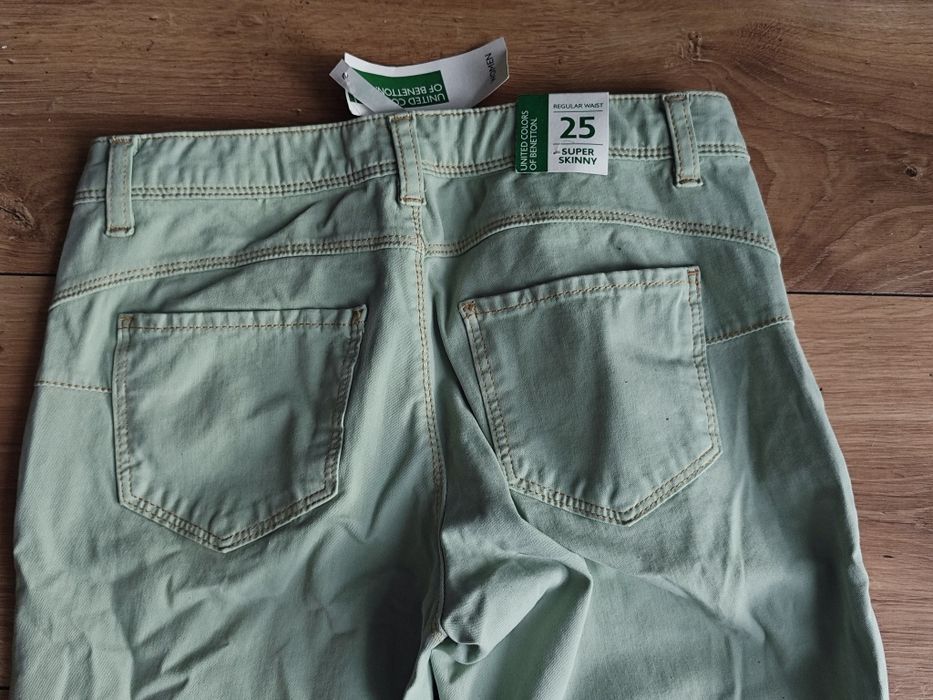 Blugi Skinny  United Colours of Benneton 25 NOI Verde Verzi NOI