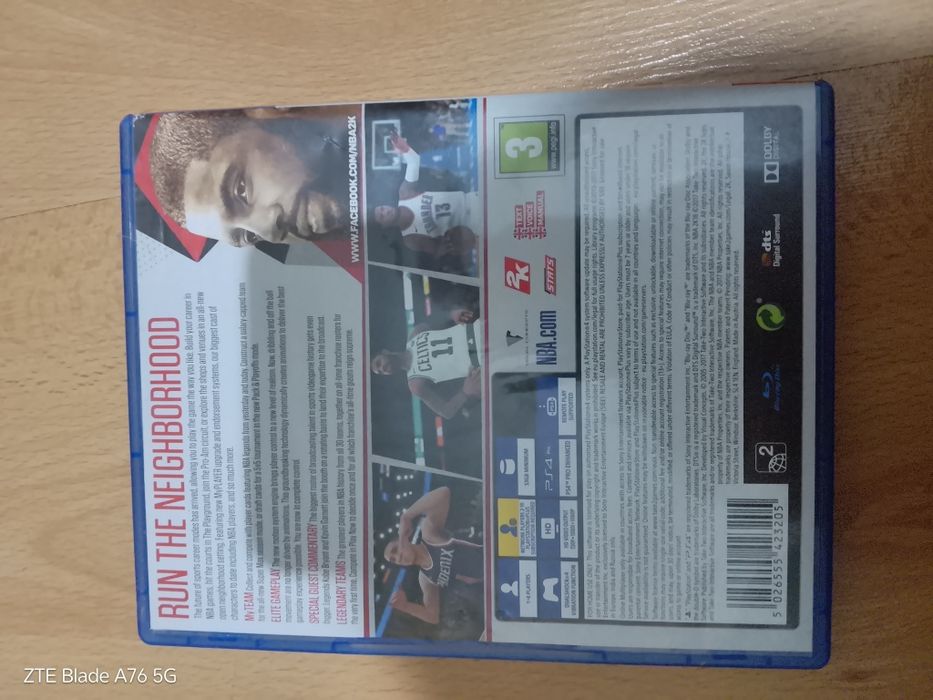 ps4 NBA2K18 цена 10€