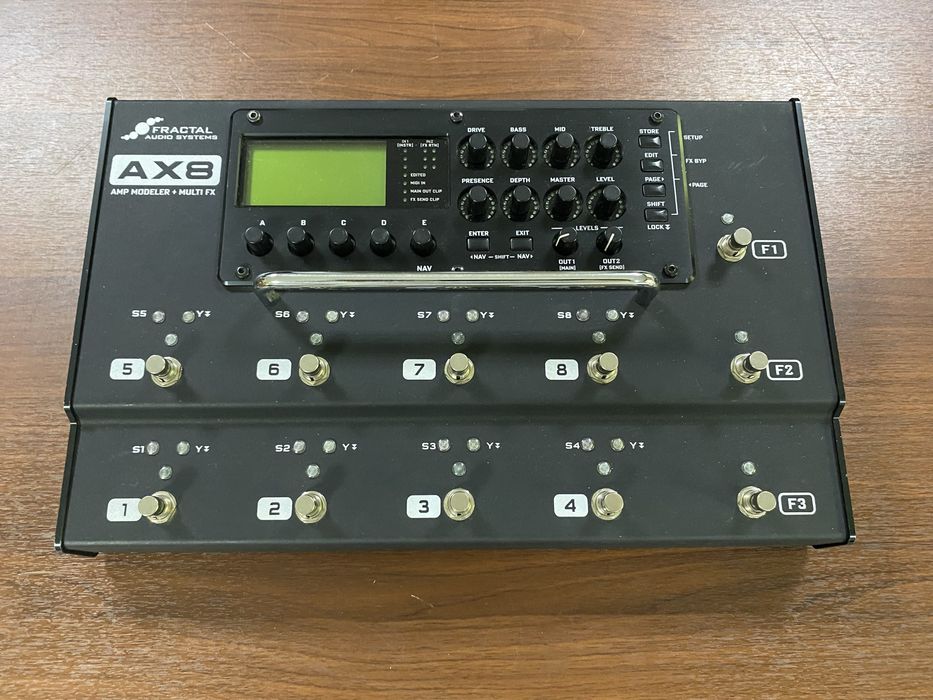 Fractal AX8 гитарный процессор эффектов