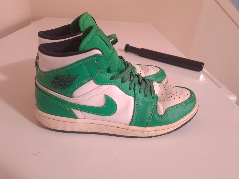 Air Jordan 1 Mid „Lucky Green”