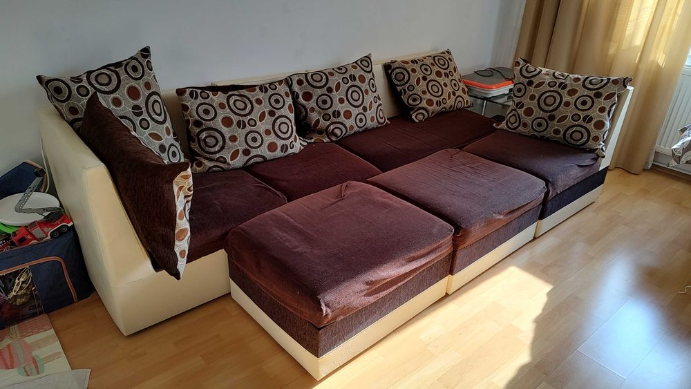 Coltar Modular; Canapea Second Hand; Canapea Pat