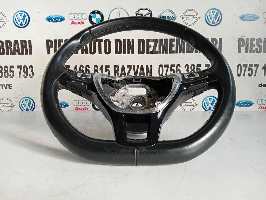 Volan Din Piele Cu Comenzi Si Padele Vw Passat B8 An 2015-2020 Stare Buna