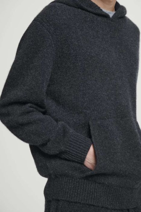НОВ COS кашмирен суичър с качулка (100% кашмир) – XL