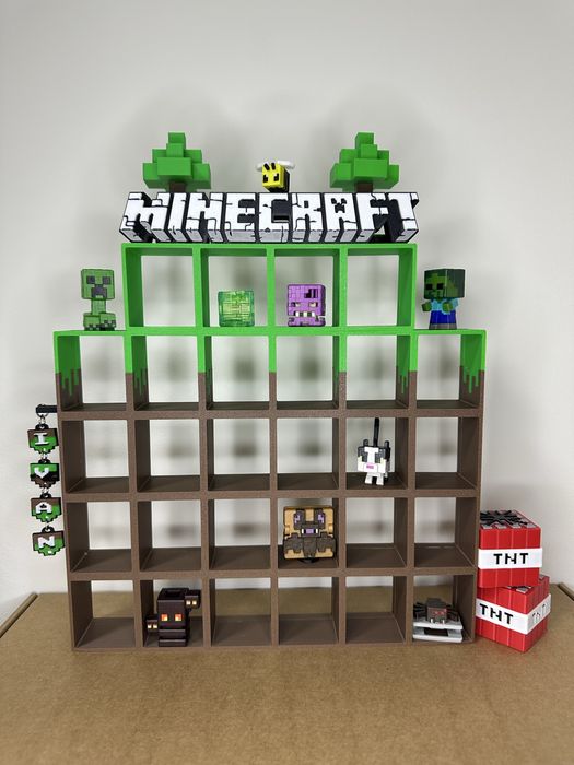 Minecraft - Поставка за фигурки Kinder Joy