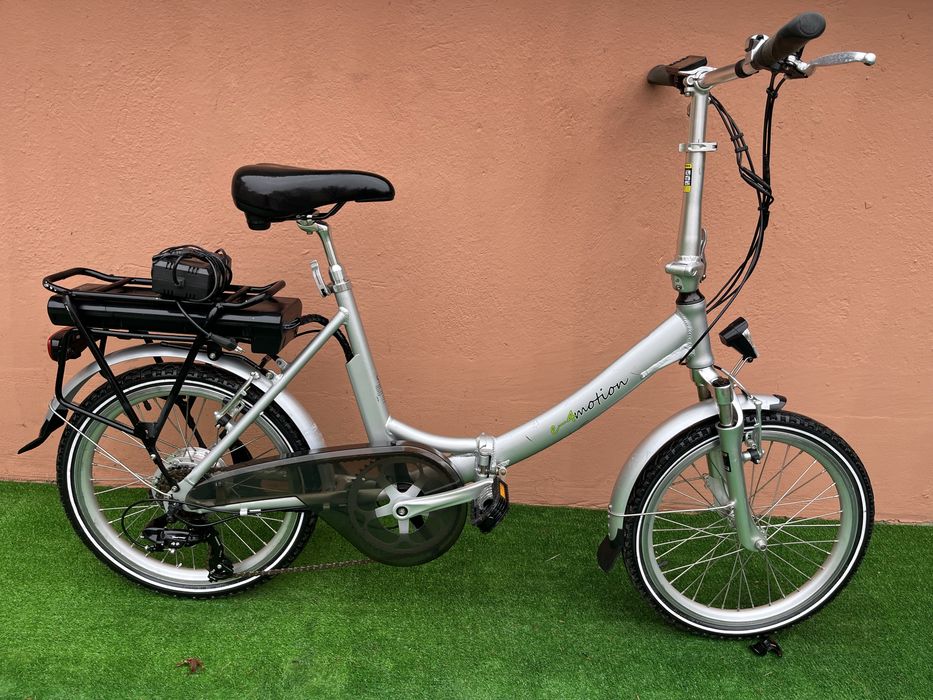 Сгъваем Алуминиев Електрически Велосипед 250W.36V.20цола 7скорости