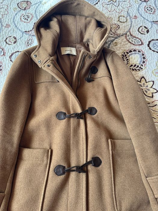 Palton bej Stradivarius marimea L