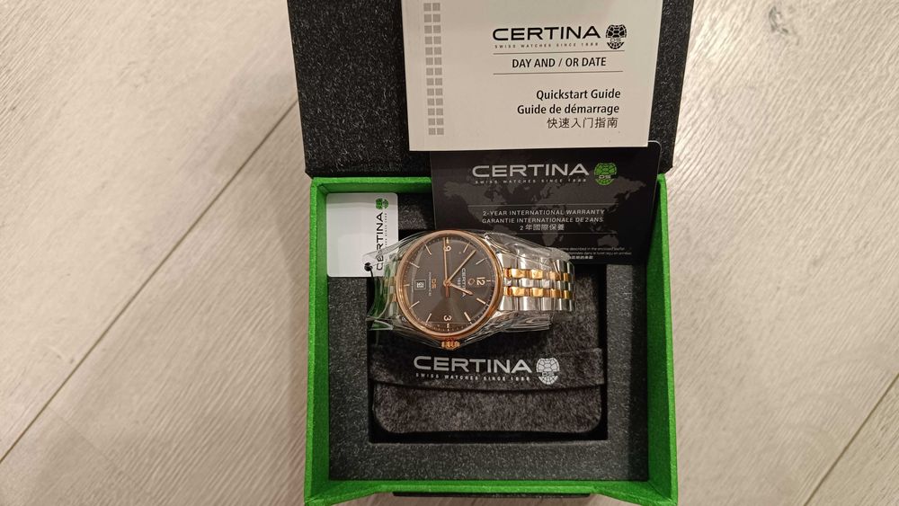 Certina powermatic 80, нов  с гаранция 12 мес.
