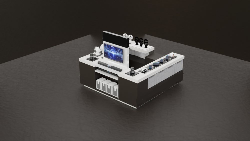 Продается торговый островок.