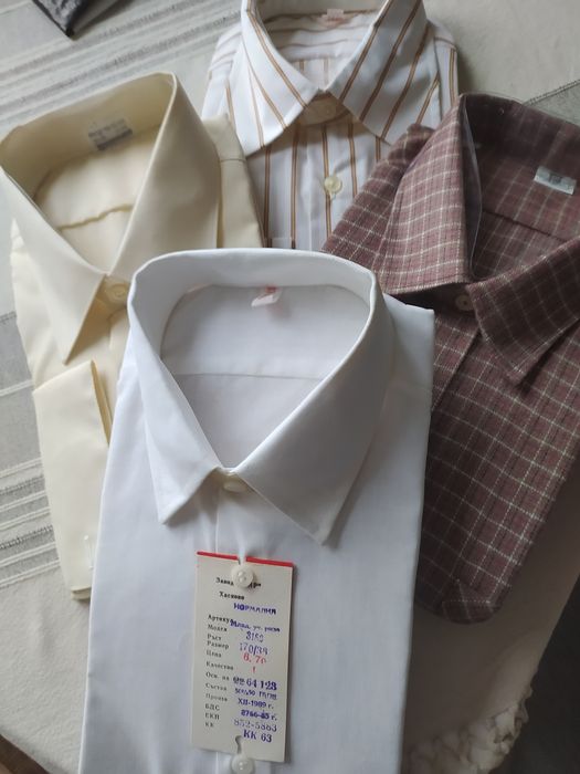 Мъжки ризи,с къс и дълъг ръкав