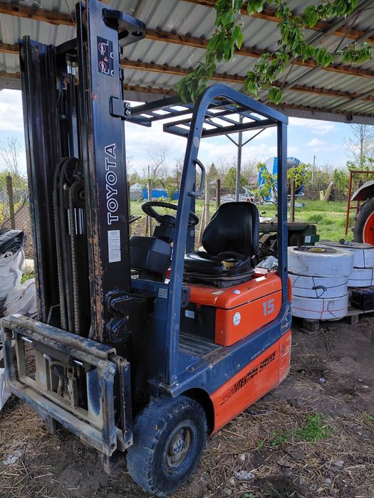 Stivuitor electric toyota FBESF15 1,5 T