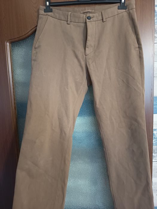 Massimo Dutti pantaloni Slim Fit din bumbac