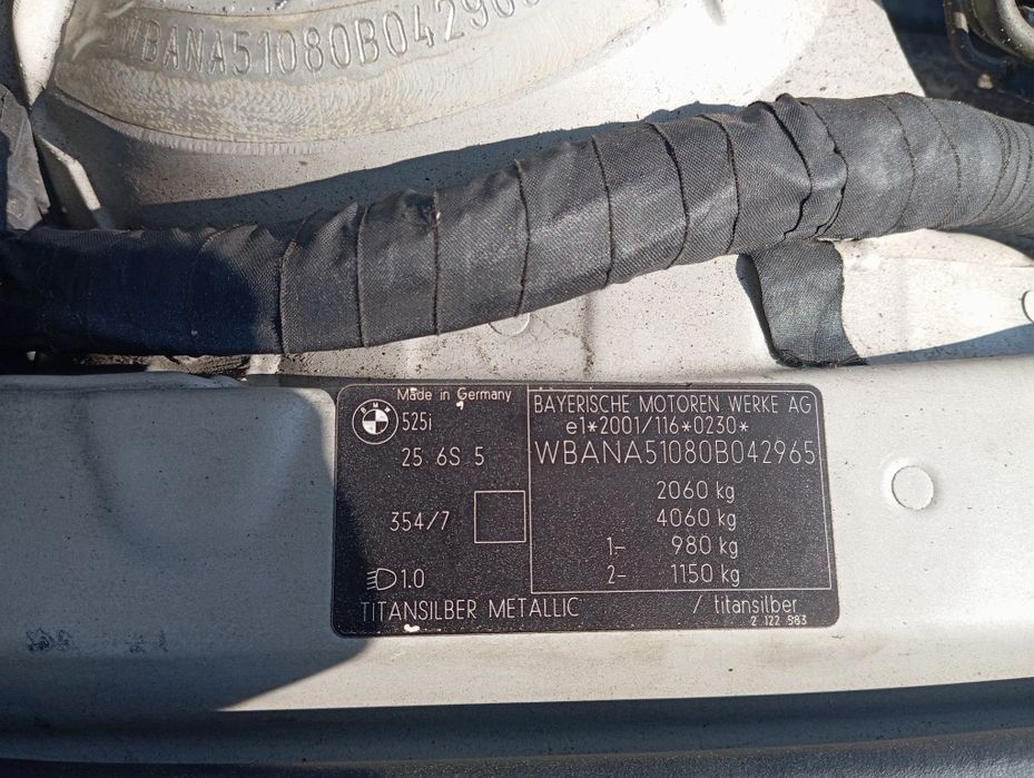 Продавам Е60 525i M pack На части
