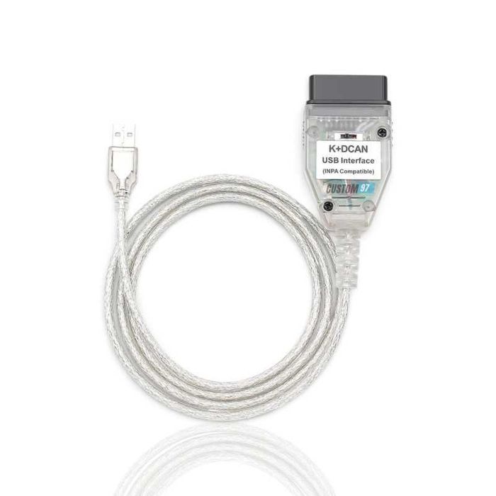 Cablu K+DCAN diagnoza BMW seria E E46 E39 E60 E61 E90 E91 E92 E93 E87 E82 E83 E70 E71 E63 E64 E65 E66 E85 E86 E89 E84 E88