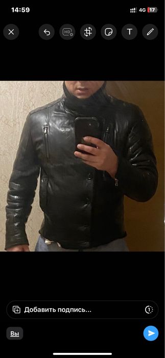 Продам зимнею  дубленку натуралка