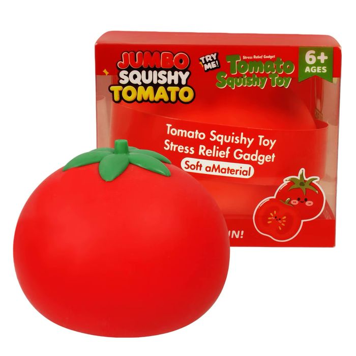 XL Squishy Tomato, Скуиши Домат 15см