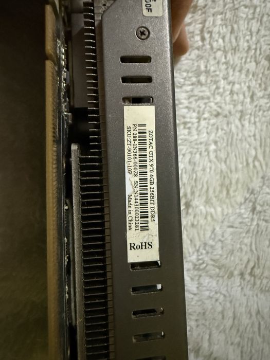 Placă video Zotac Gtx 970 4GB DDR5 256-bit